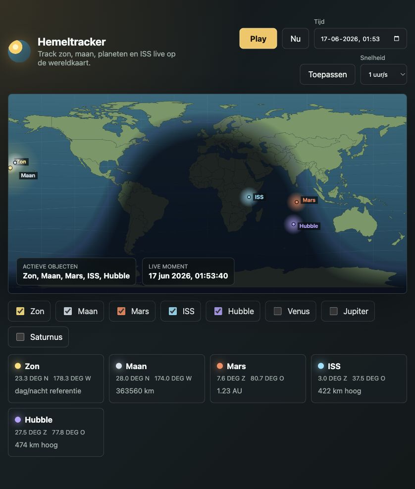 Celesiq dark sky map preview for checking Milky Way visibility tonight.